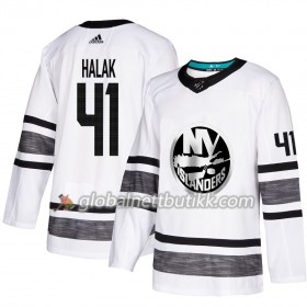 New York Islanders Hockeydrakt Jaroslav Halak 41 Hvit 2019 NHL All-Star Adidas Authentic - Herre